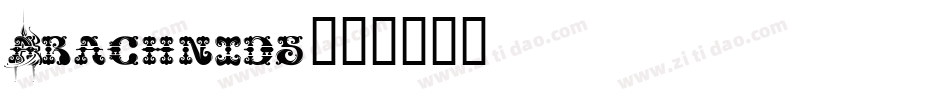 Arachnids字体转换