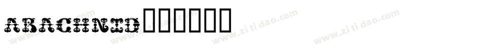 arachnid字体转换
