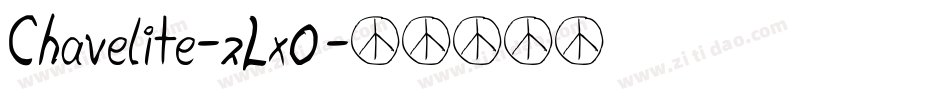 Chavelite-zLx0字体转换