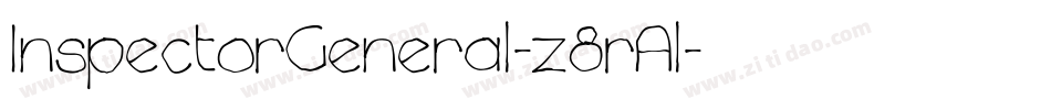 InspectorGeneral-z8rAl字体转换