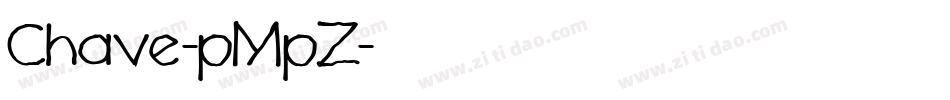 Chave-pMpZ字体转换