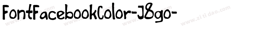 FontFacebookColor-J8go字体转换