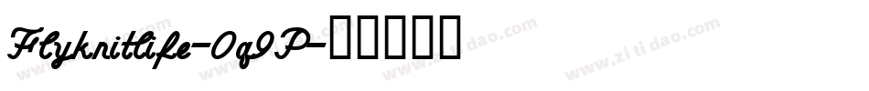 Flyknitlife-0q9P字体转换
