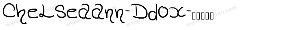 Chelseaann-Ddox字体转换