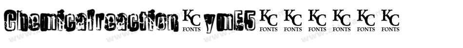 Chemicalreaction-ymE5字体转换