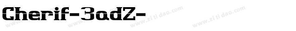 Cherif-3adZ字体转换