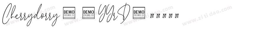 Cherrydorry-6YYrD字体转换