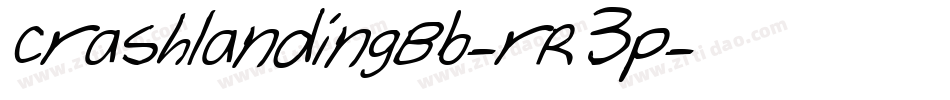 CrashlandingBb-rR3p字体转换
