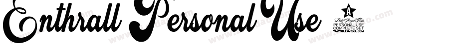 Enthrall-Personal-Use-2字体转换