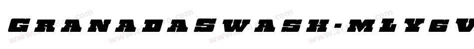 GranadaSwash-mLY6V字体转换