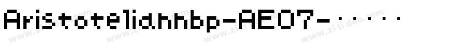 Aristoteliannbp-AEO7字体转换