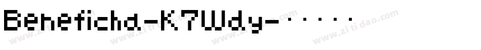 Beneficha-K7Wdy字体转换