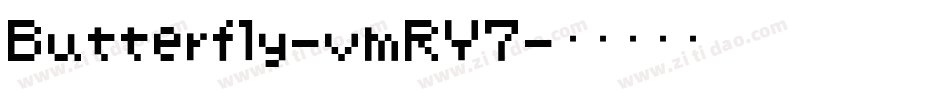 Butterfly-vmRY7字体转换