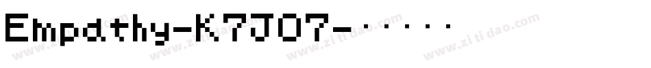 Empathy-K7JO7字体转换