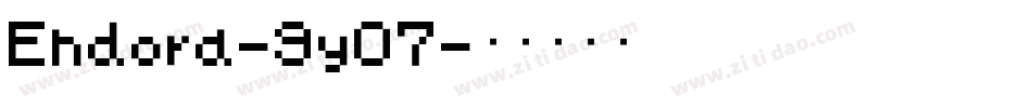 Endora-9yO7字体转换