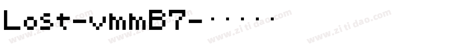 Lost-vmmB7字体转换