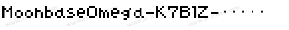 MoonbaseOmega-K7BlZ字体转换