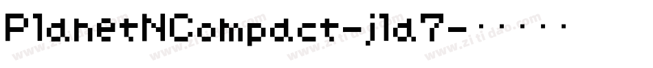 PlanetNCompact-jla7字体转换