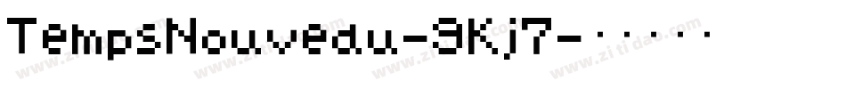 TempsNouveau-9Kj7字体转换