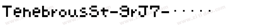 TenebrousSt-9rJ7字体转换