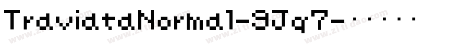 TraviataNormal-9Jq7字体转换
