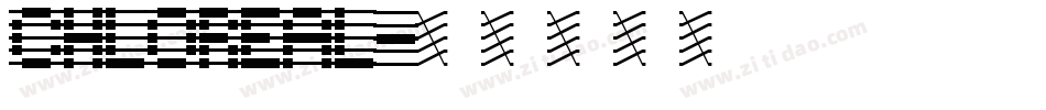 CHLOREAL字体转换