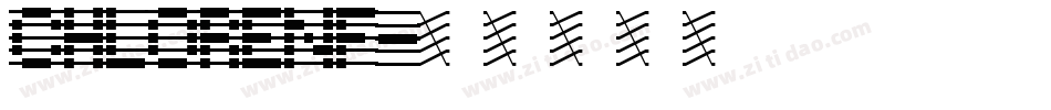 CHLORENF字体转换