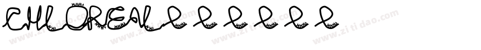 CHLOREAL字体转换