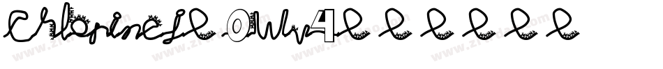 Chlorinej-0Wv4字体转换