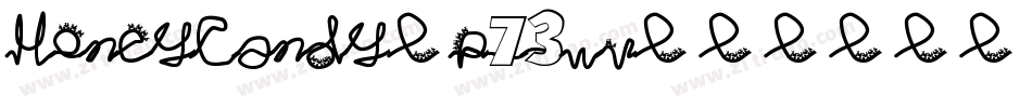 HoneyCandy-p73wv字体转换