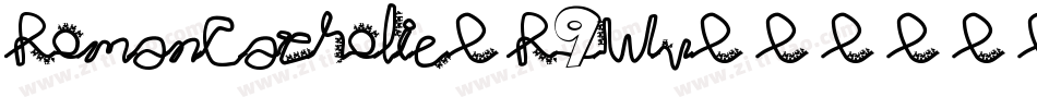 RomanCatholic-R9Wv字体转换
