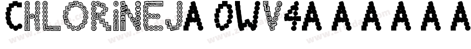 Chlorinej-0Wv4字体转换