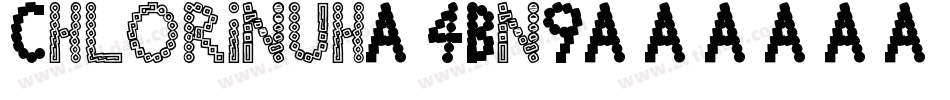 Chlorinuh-4Bn9字体转换