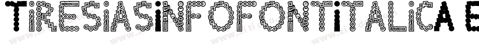TiresiasInfofontItalic-EaJKl字体转换