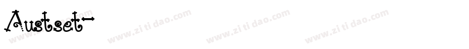Austset字体转换