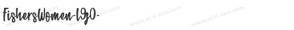 FishersWomen-l9z0字体转换