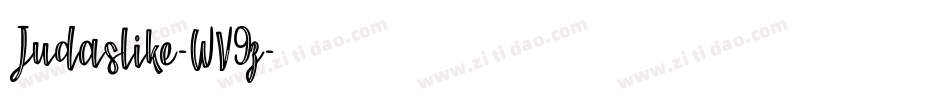Judaslike-WV9z字体转换