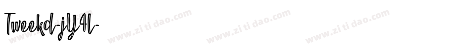 Tweekd-jY4l字体转换 Tweekd-jY4l字体转换