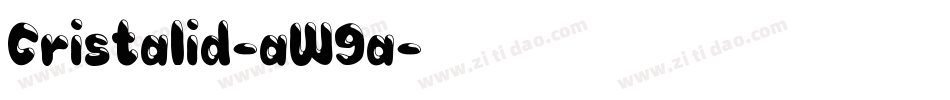 Cristalid-aW9a字体转换