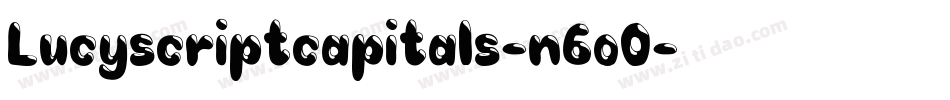 Lucyscriptcapitals-n6o0字体转换