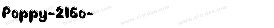 Poppy-2l6o字体转换