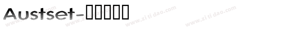 Austset字体转换