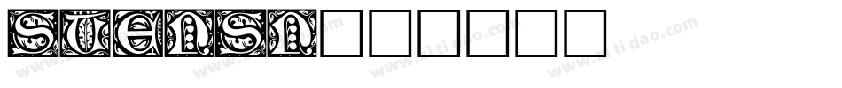STENSN字体转换