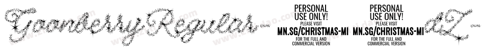GoonberryRegular-87dZ字体转换