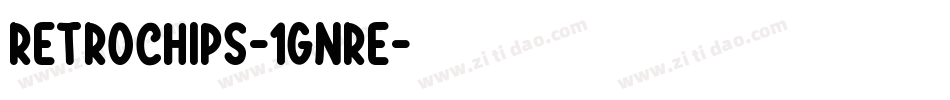 Retrochips-1GnRe字体转换