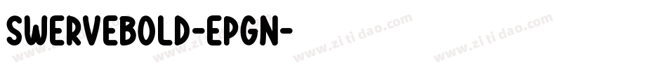 SwerveBold-EpGn字体转换