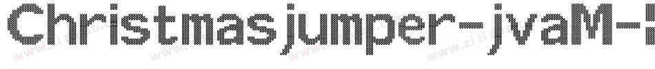 Christmasjumper-jvaM字体转换