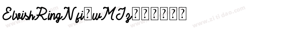 ElvishRingNfi-wMJz字体转换