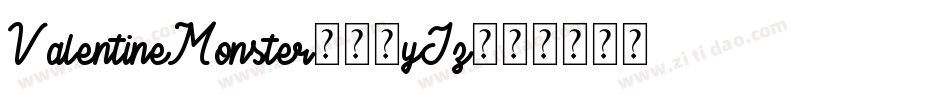ValentineMonster-51yJz字体转换