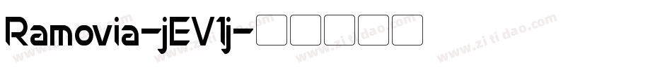 Ramovia-jEV1j字体转换